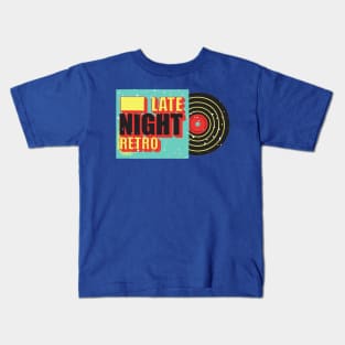 Late night retro Kids T-Shirt